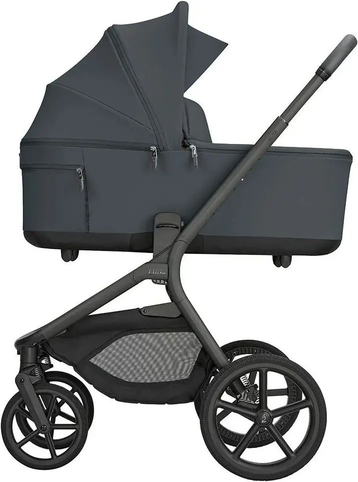 Carucior modular 2in1 KikkaBoo Goya Platinum (Graphite)