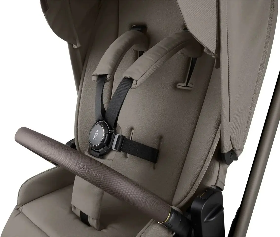 Carucior modular 2in1 KikkaBoo Goya Platinum (Mocca) - 6