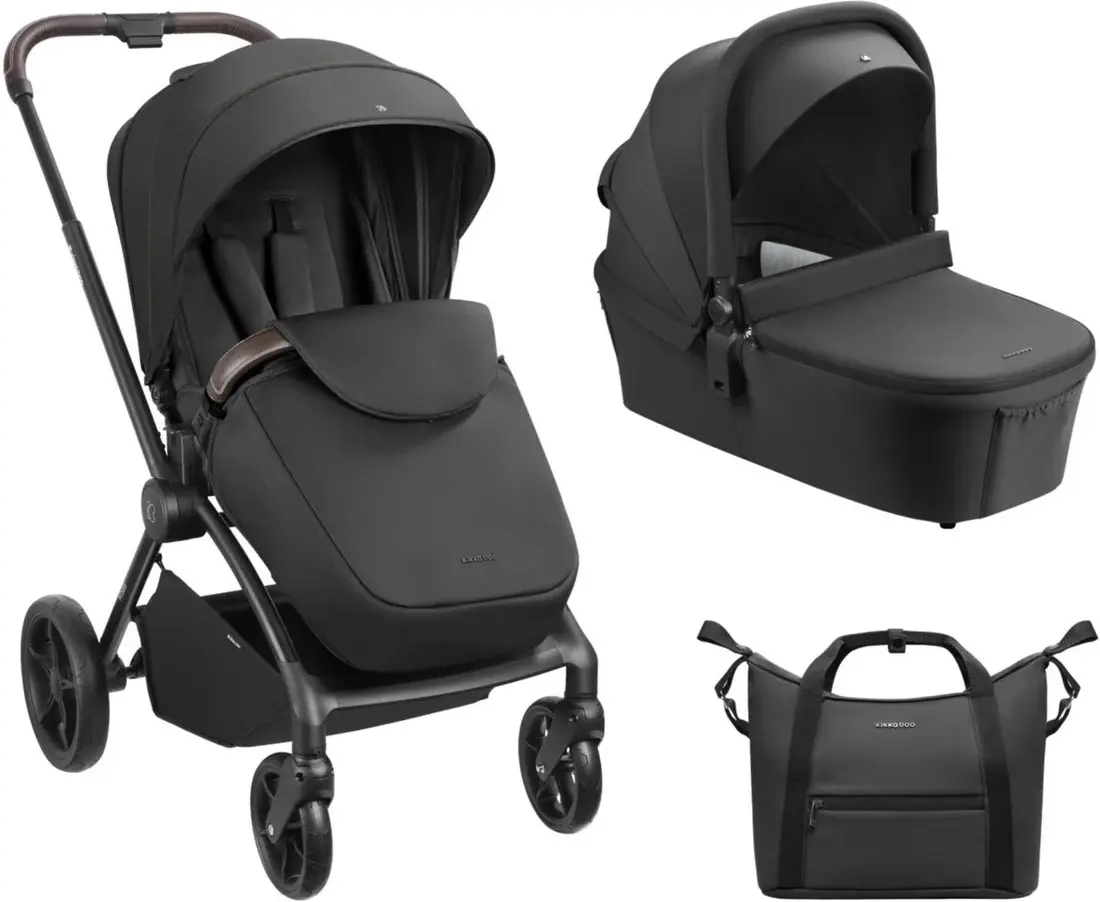 Carucior modular 2in1 KikkaBoo Kara (Black)