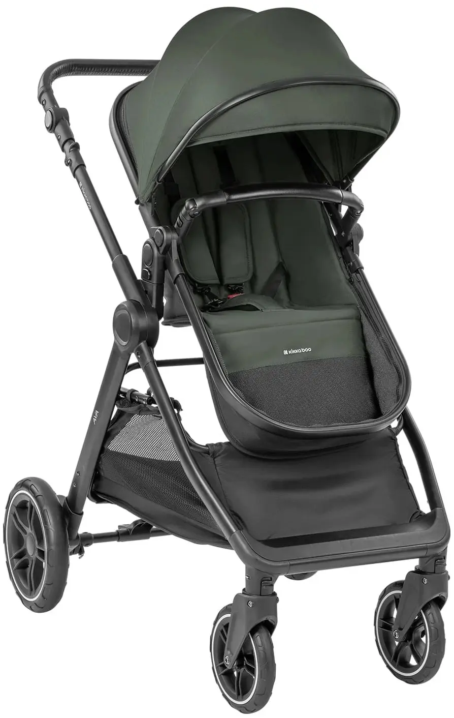 Коляска модульная 3в1 Kikka Boo Ava (Army Green) - 2