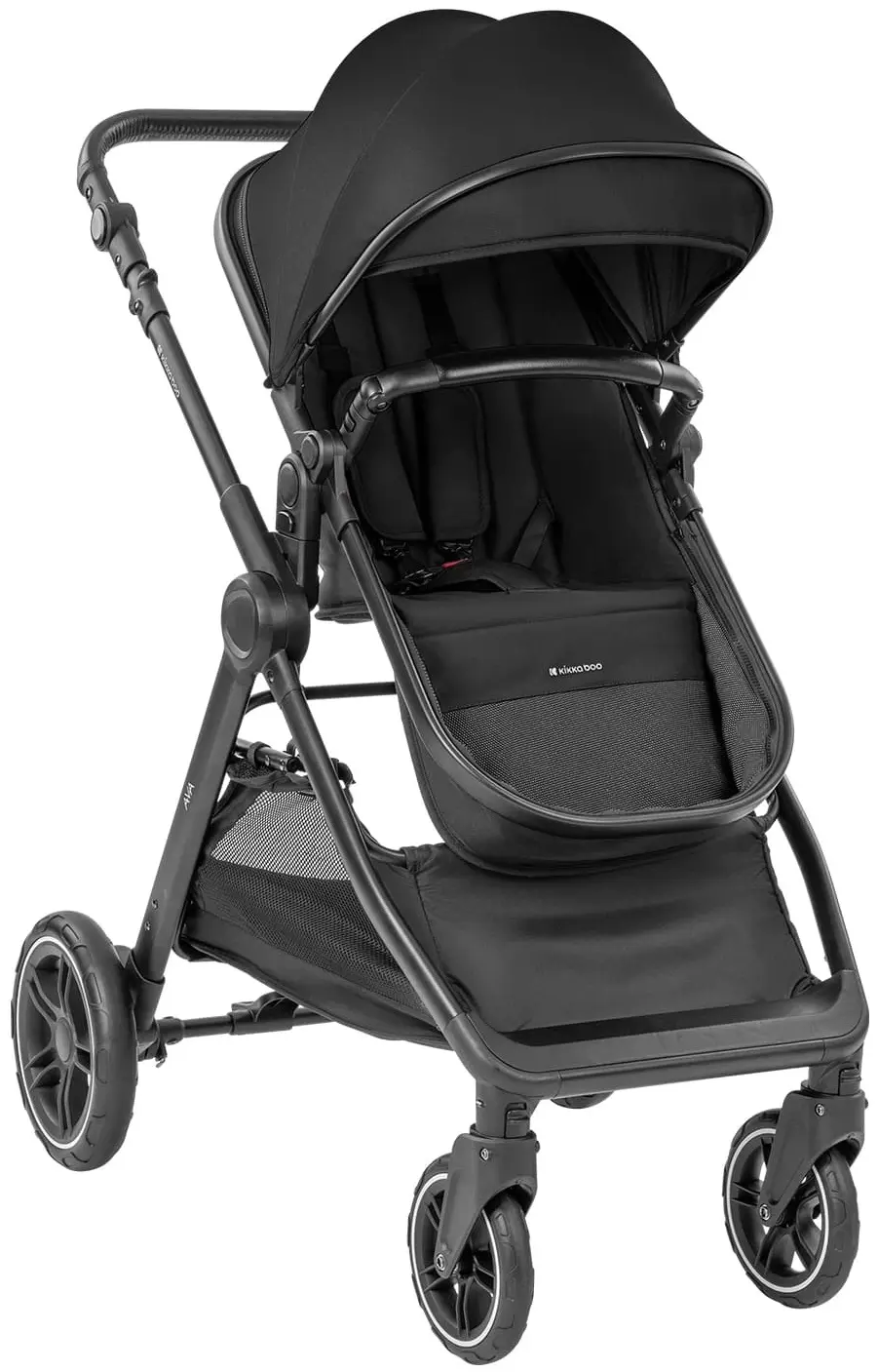 Коляска модульная 3в1 Kikka Boo Ava (Black) - 3