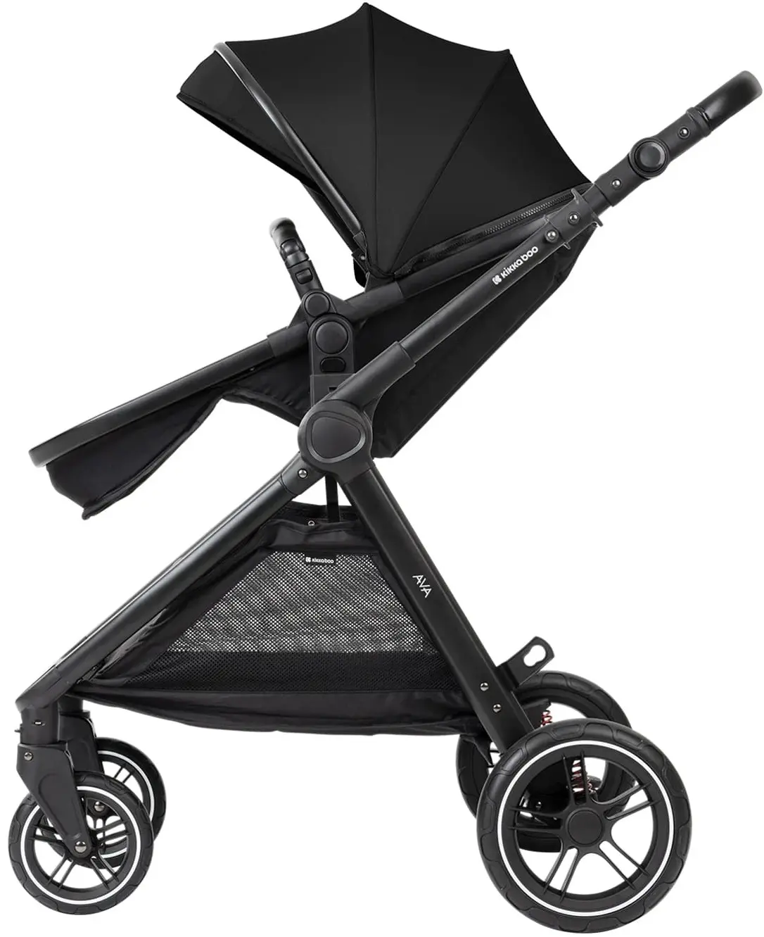 Коляска модульная 3в1 Kikka Boo Ava (Black) - 5