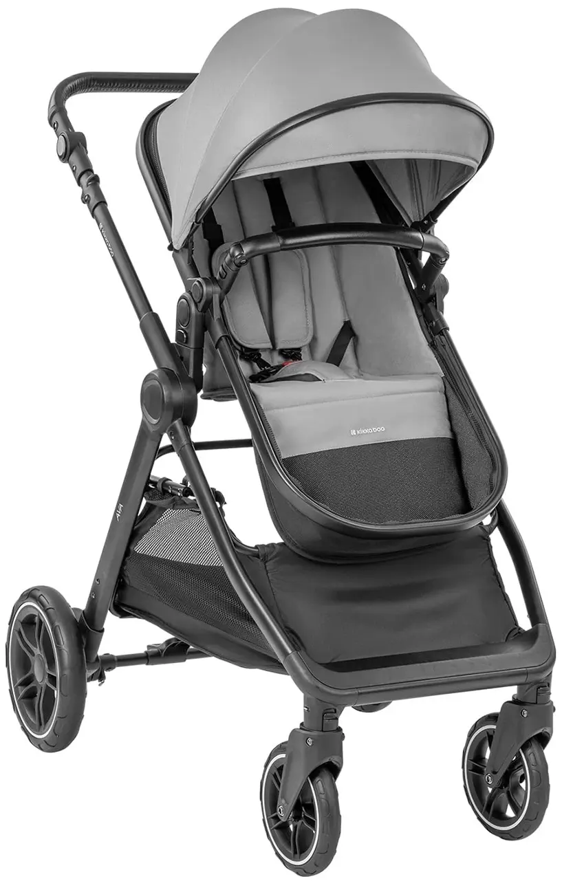 Коляска модульная 3в1 Kikka Boo Ava (Grey) - 4