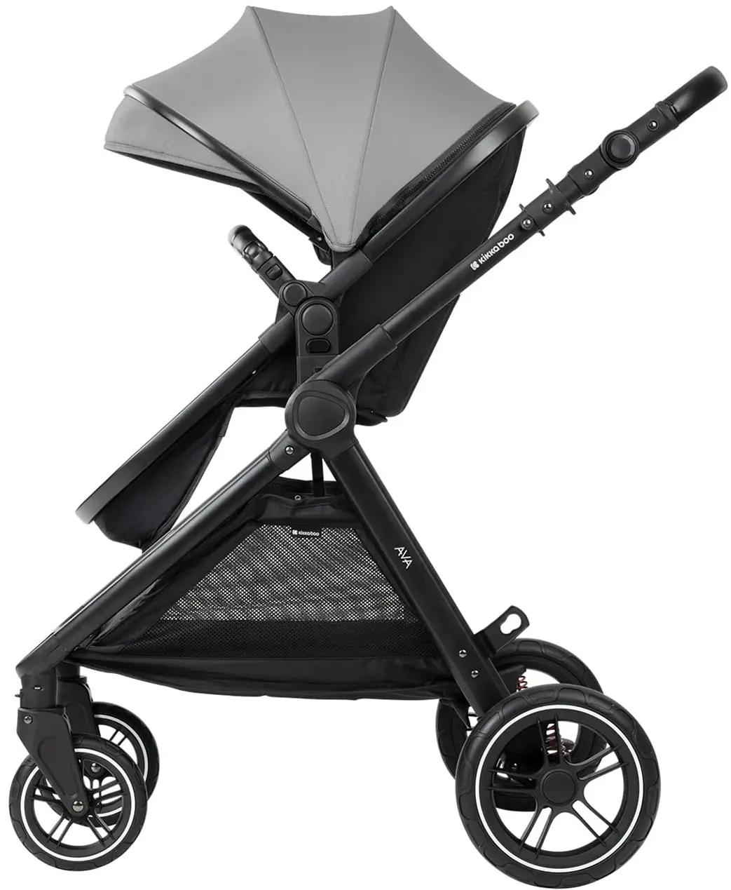 Коляска модульная 3в1 Kikka Boo Ava (Grey) - 7