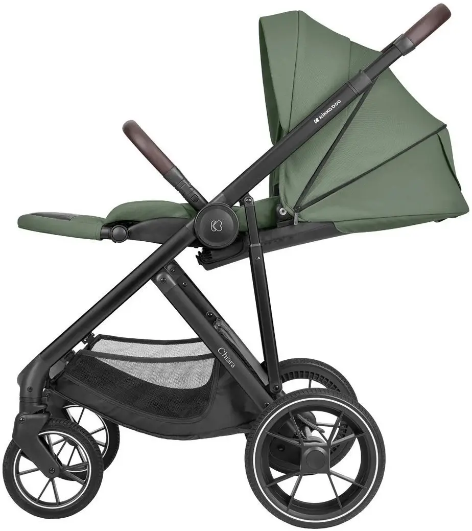 Коляска модульная 3в1 Kikka Boo Chiara (Army Green) - 7