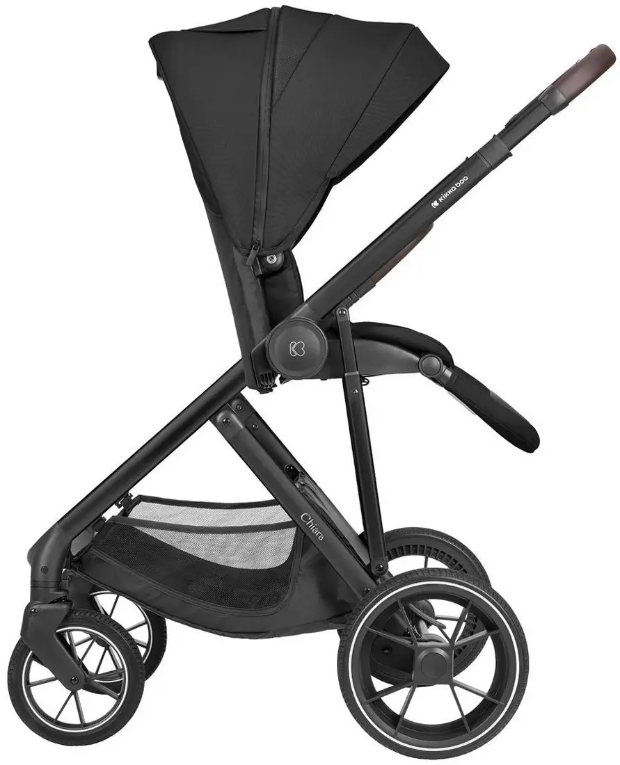 Коляска модульная 3в1 Kikka Boo Chiara (Black) - 4