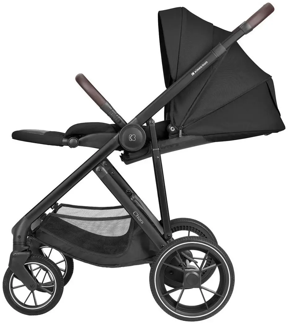 Коляска модульная 3в1 Kikka Boo Chiara (Black) - 7