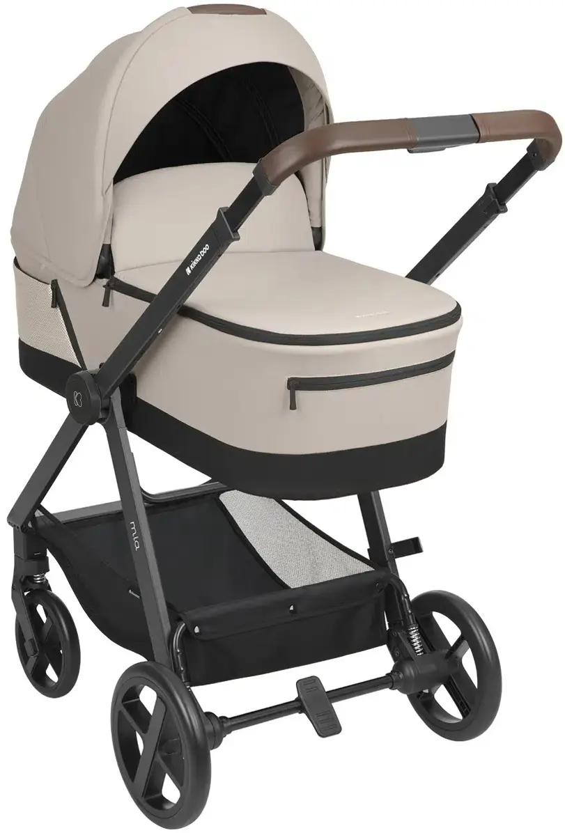 Carucior modular 3in1 Kikka Boo Mia (Beige) - 2