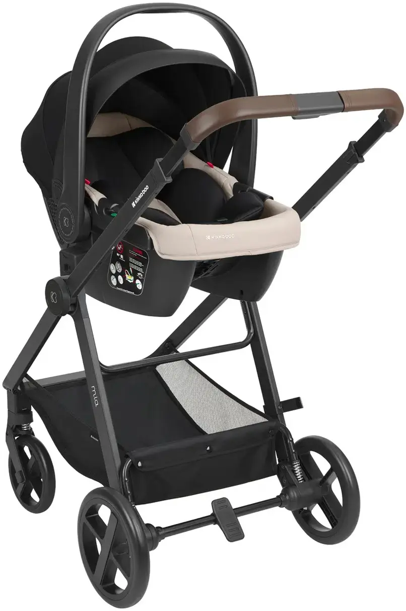 Carucior modular 3in1 Kikka Boo Mia (Beige) - 11