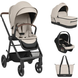 Carucior modular 3in1 Kikka Boo Mia (Beige) Thumb