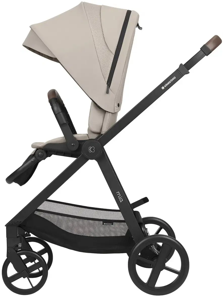 Carucior modular 3in1 Kikka Boo Mia (Beige) - 8