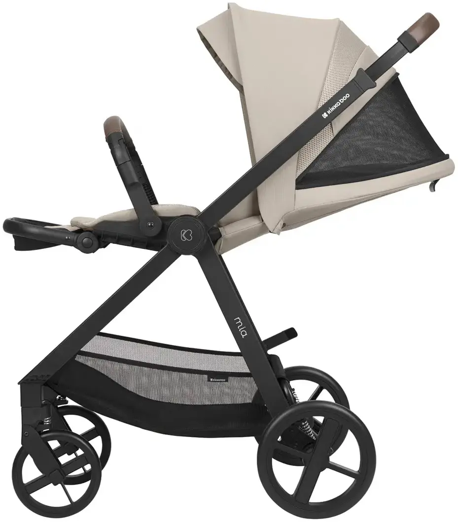 Carucior modular 3in1 Kikka Boo Mia (Beige) - 10