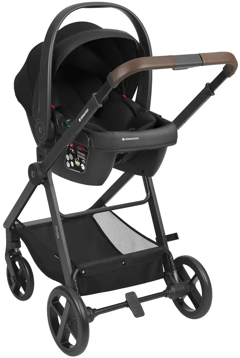 Carucior modular 3in1 Kikka Boo Mia (Black) - 11