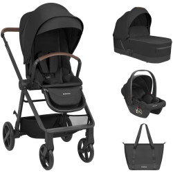 Carucior modular 3in1 Kikka Boo Mia (Black) Thumb