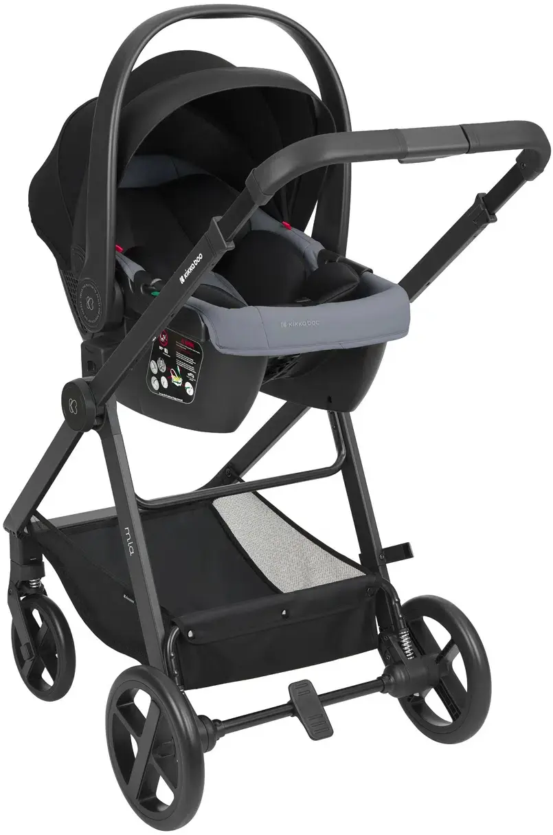 Carucior modular 3in1 Kikka Boo Mia (Grey) - 11