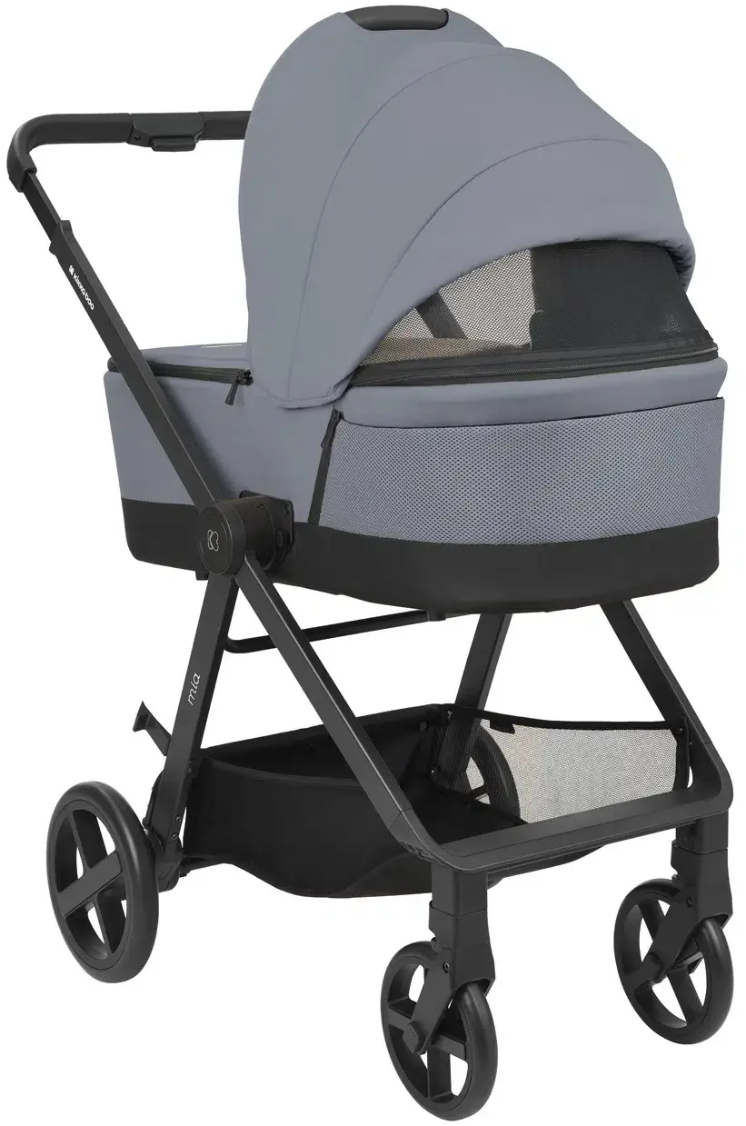 Carucior modular 3in1 Kikka Boo Mia (Grey) - 3