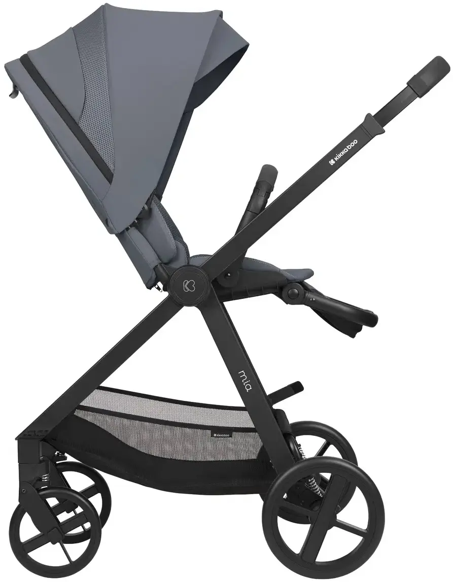 Carucior modular 3in1 Kikka Boo Mia (Grey) - 7