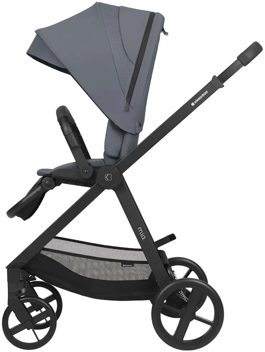 Carucior modular 3in1 Kikka Boo Mia (Grey) - 8