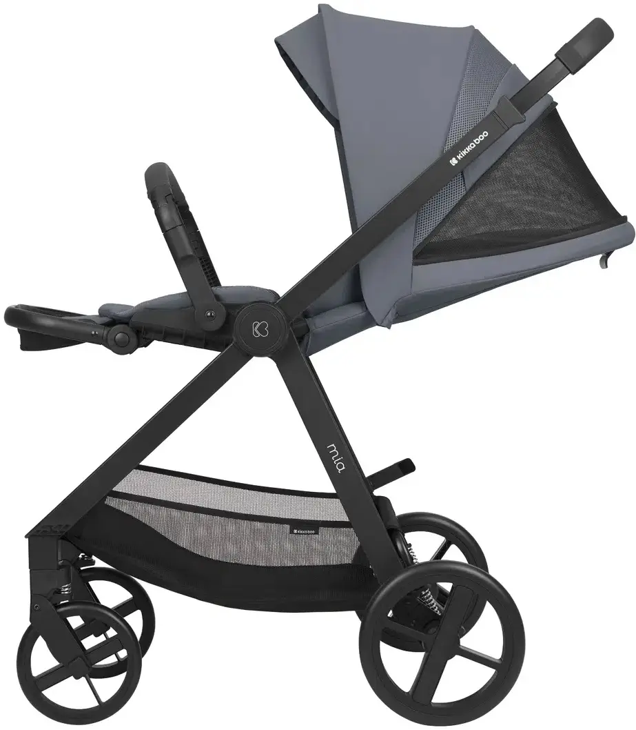 Carucior modular 3in1 Kikka Boo Mia (Grey) - 10