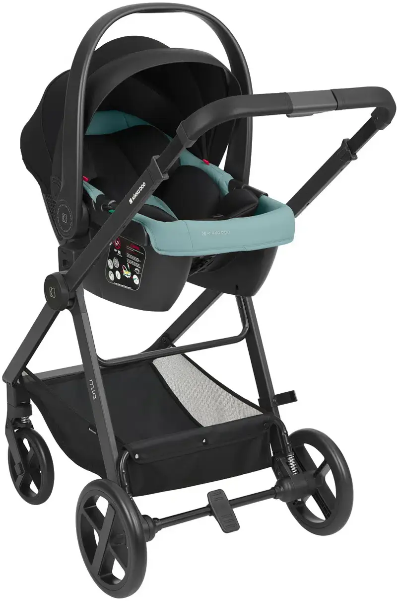 Коляска модульная 3в1 Kikka Boo Mia (Mint) - 10
