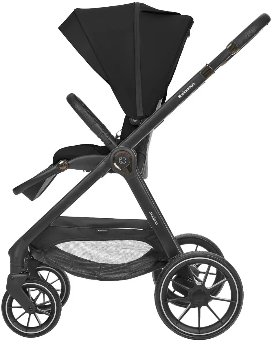 Коляска модульная 3в1 Kikka Boo Modena (Black) - 5
