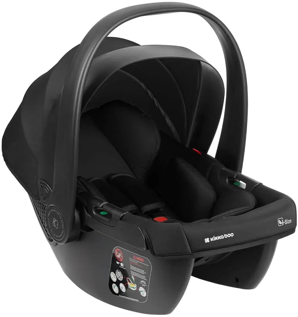 Коляска модульная 3в1 Kikka Boo Modena (Black) - 6