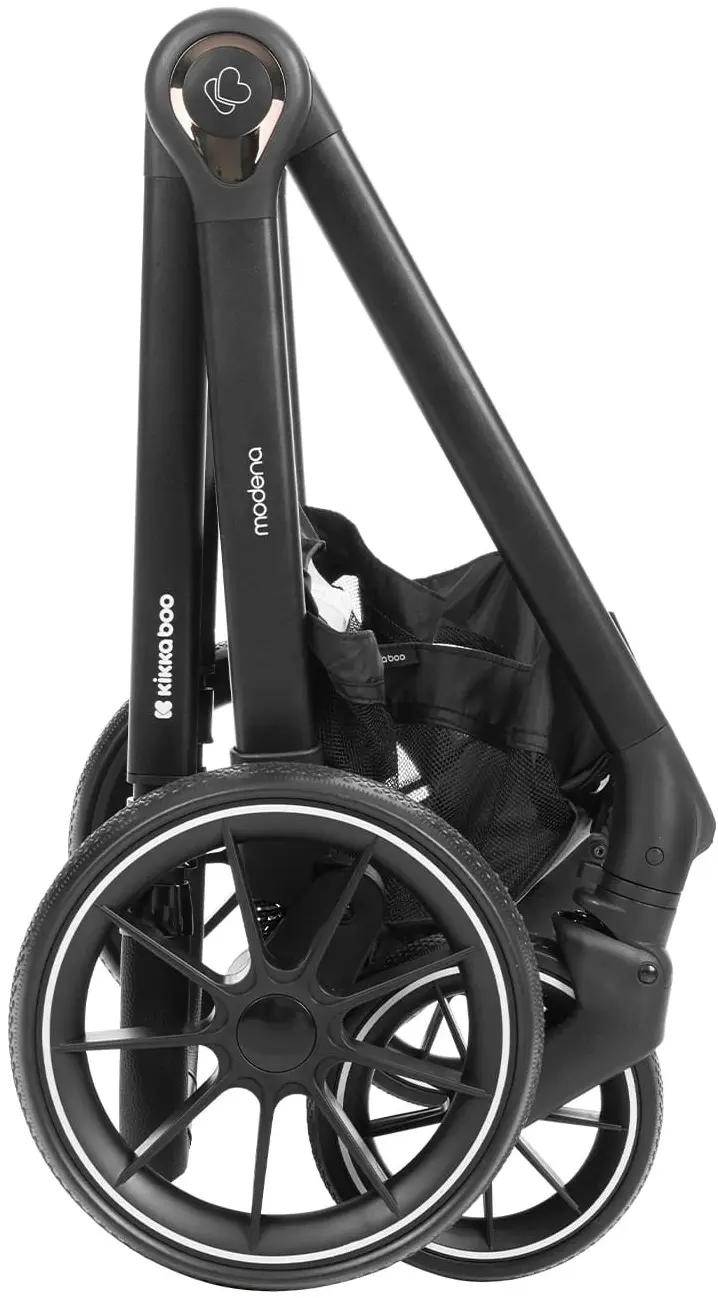 Коляска модульная 3в1 Kikka Boo Modena (Black) - 7