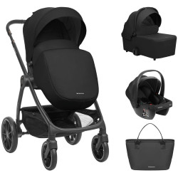 Коляска модульная 3в1 Kikka Boo Modena (Black) Thumb