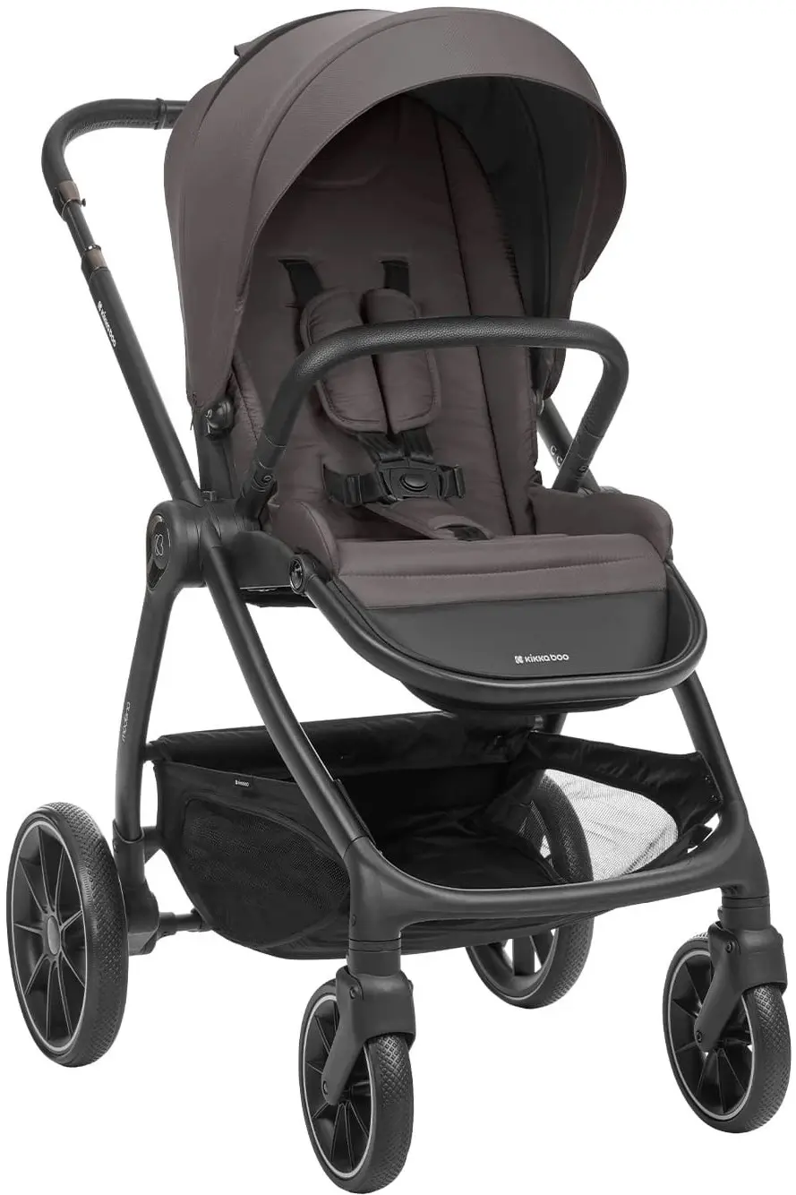 Коляска модульная 3в1 Kikka Boo Modena (Dark Grey) - 3