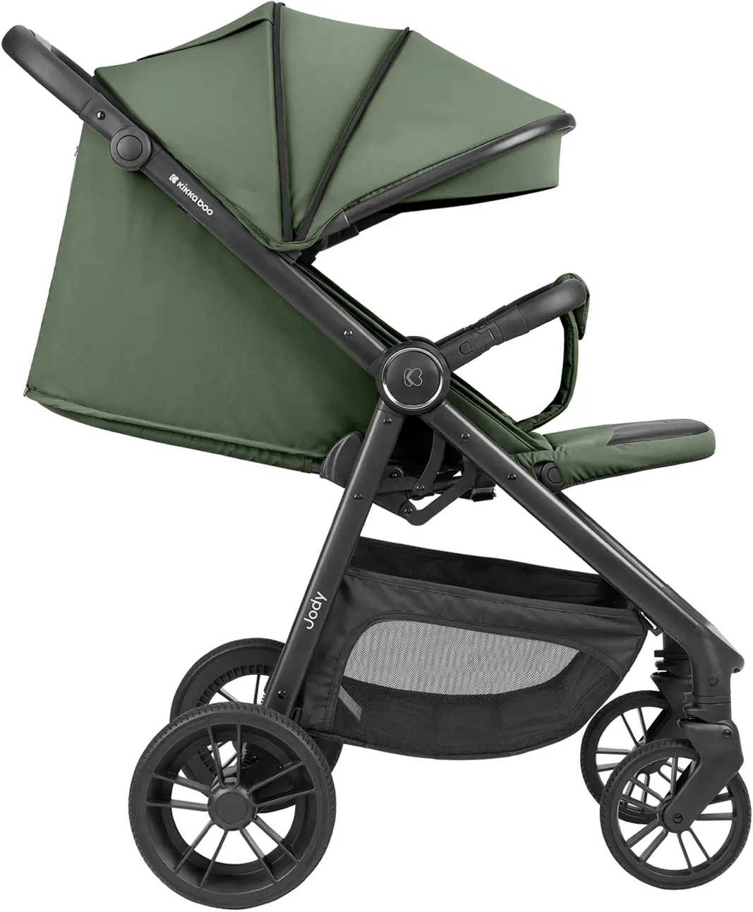 Коляска прогулочная KikkaBoo Jody (Army Green) - 4
