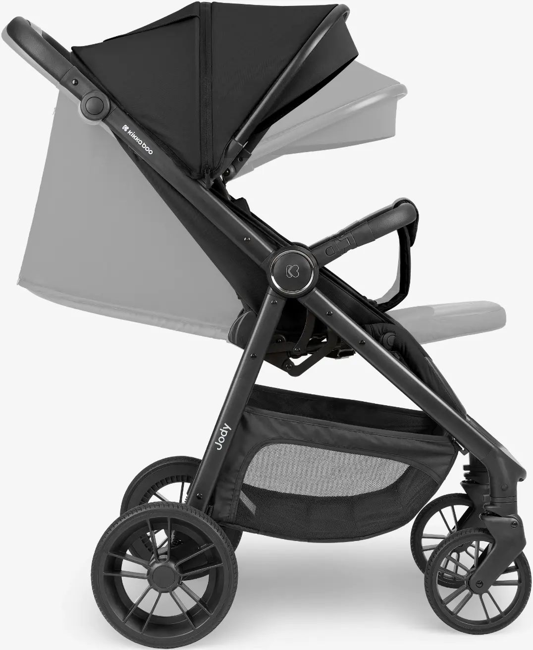 Коляска прогулочная KikkaBoo Jody (Black) - 3
