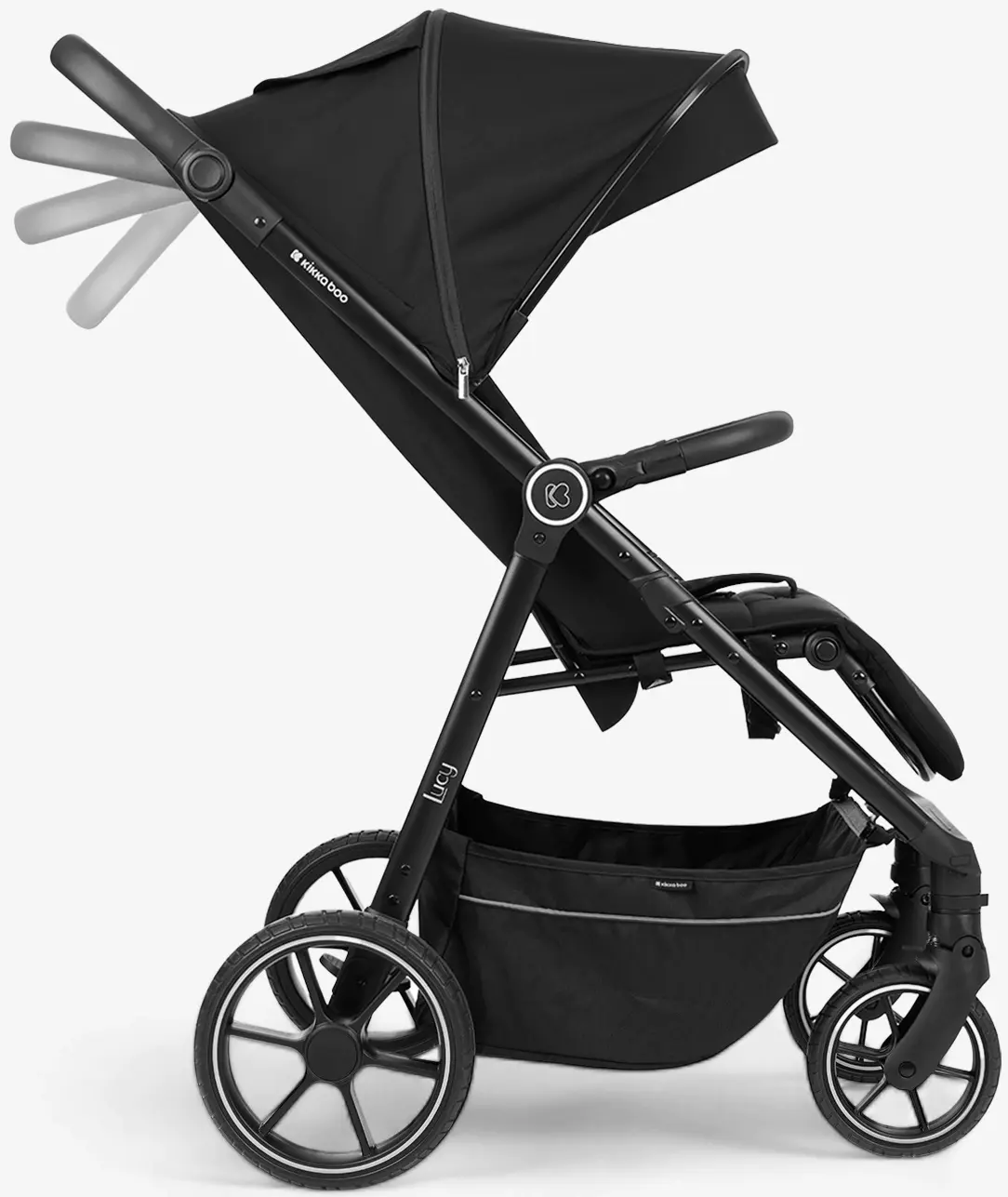 Carucior de plimbare KikkaBoo Lucy (Black)
