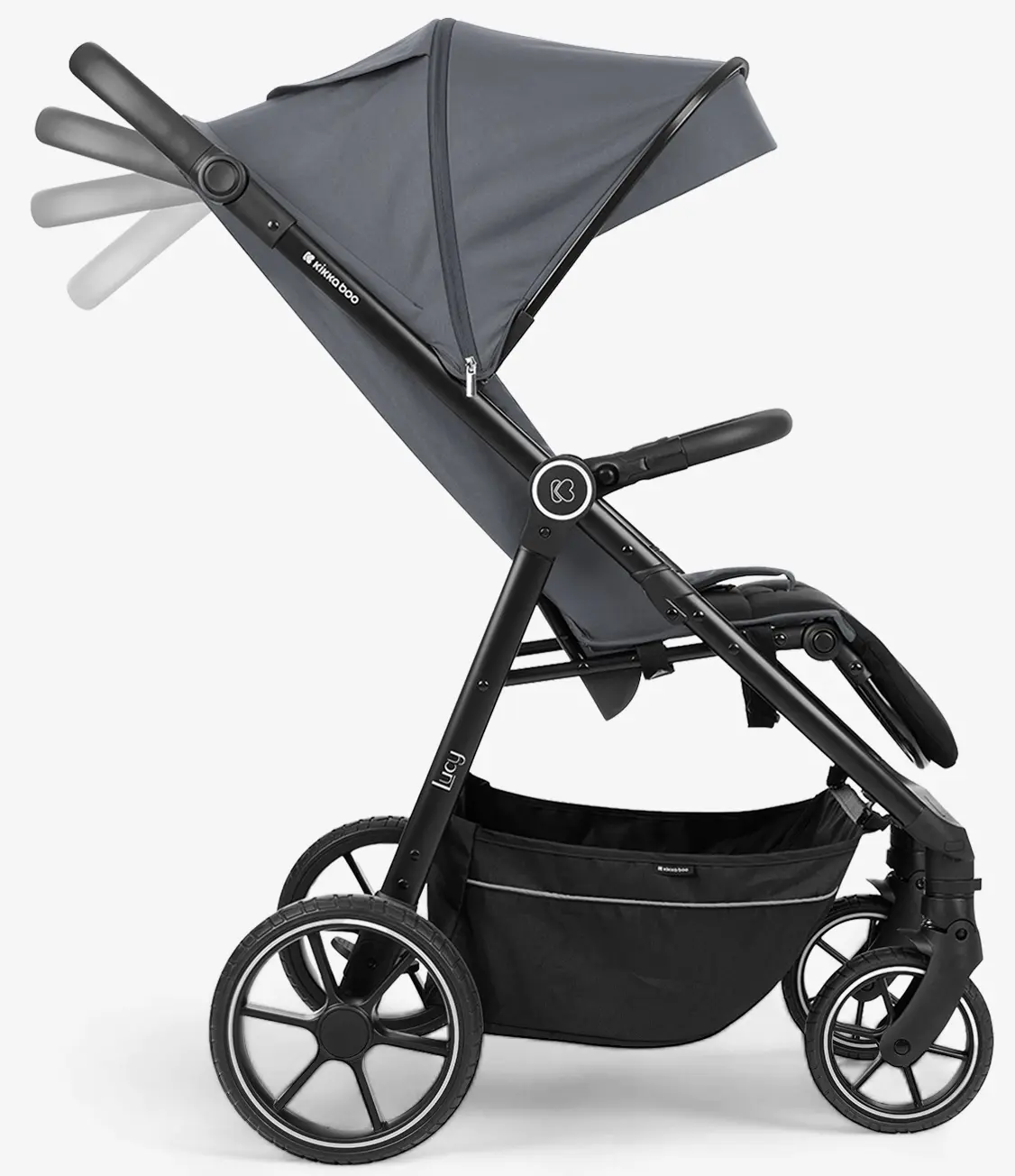 Коляска прогулочная Kikkaboo Lucy (Grey)