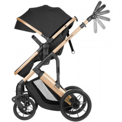 Коляска-трансформер 3в1 Kikka Boo Darling (Black) Thumb