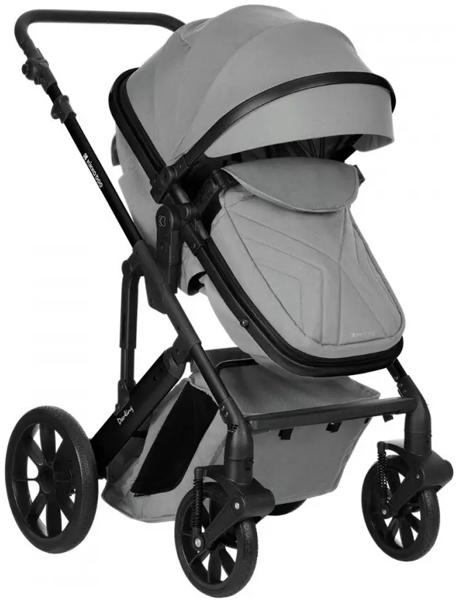 Carucior-transformer 3in1 Kikka Boo Darling (Light Grey)