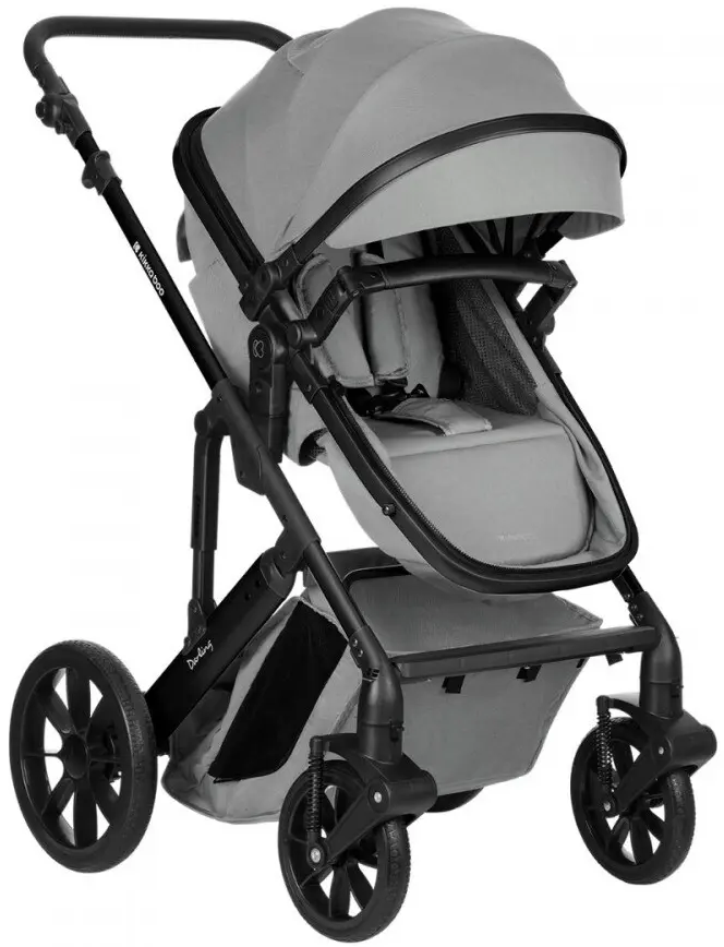 Carucior-transformer 3in1 Kikka Boo Darling (Light Grey)