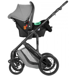 Carucior-transformer 3in1 Kikka Boo Darling (Light Grey) Thumb