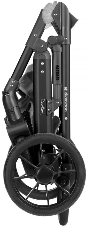 Carucior-transformer 3in1 Kikka Boo Darling (Light Grey)