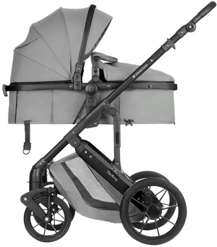 Carucior-transformer 3in1 Kikka Boo Darling (Light Grey)