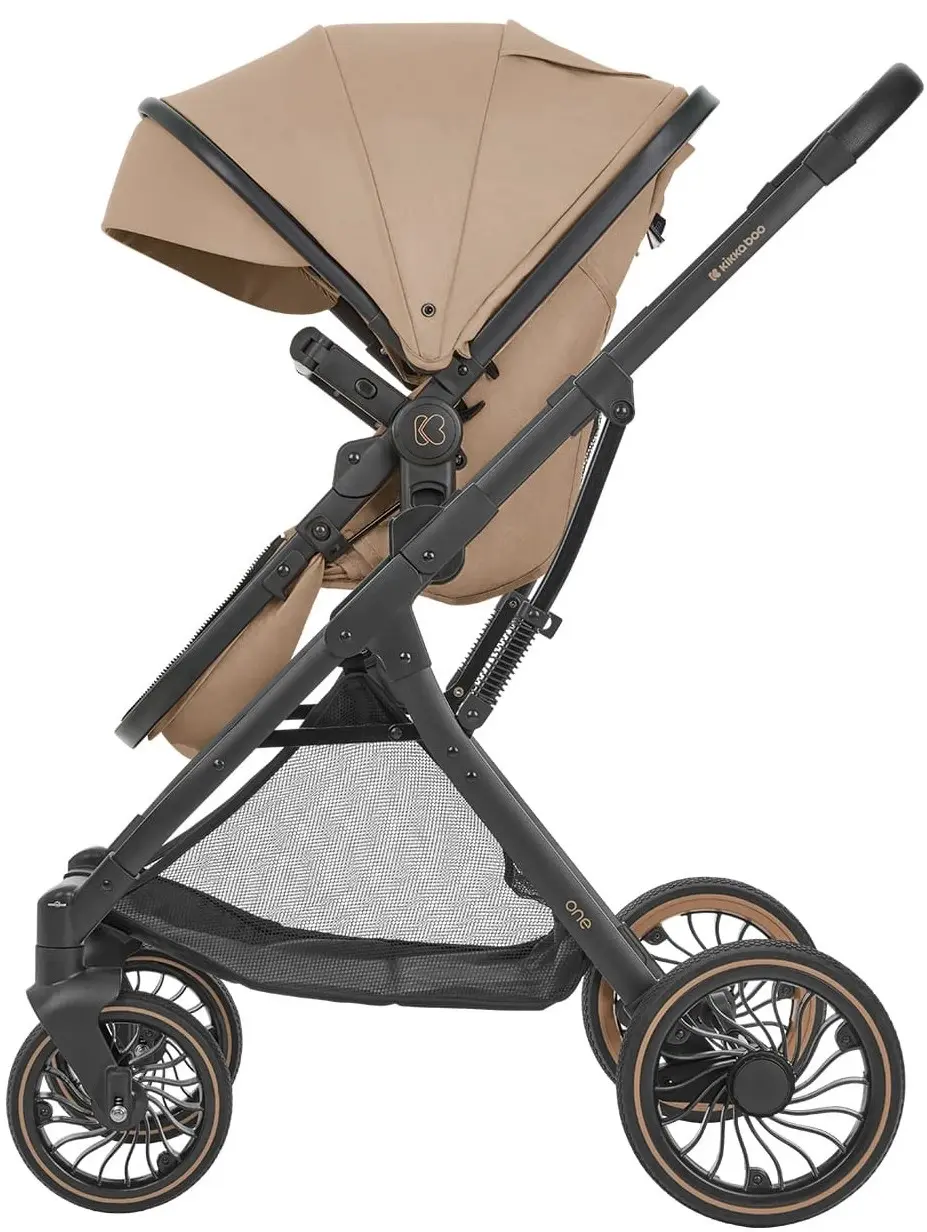 Коляска-трансформер 3в1 Kikka Boo One (Beige) - 7
