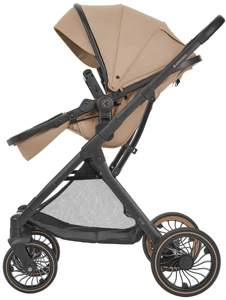 Коляска-трансформер 3в1 Kikka Boo One (Beige) - 8