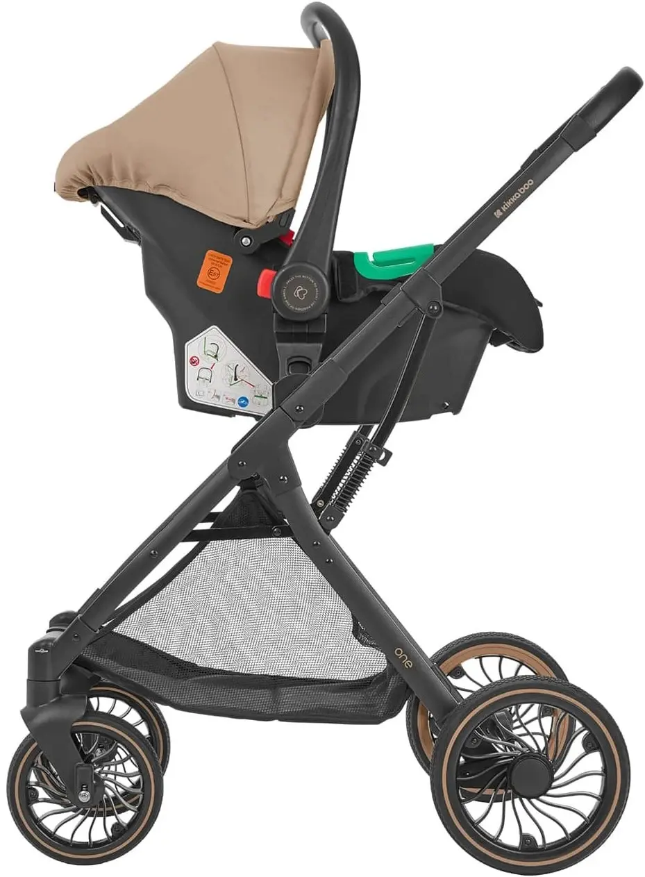 Коляска-трансформер 3в1 Kikka Boo One (Beige) - 10