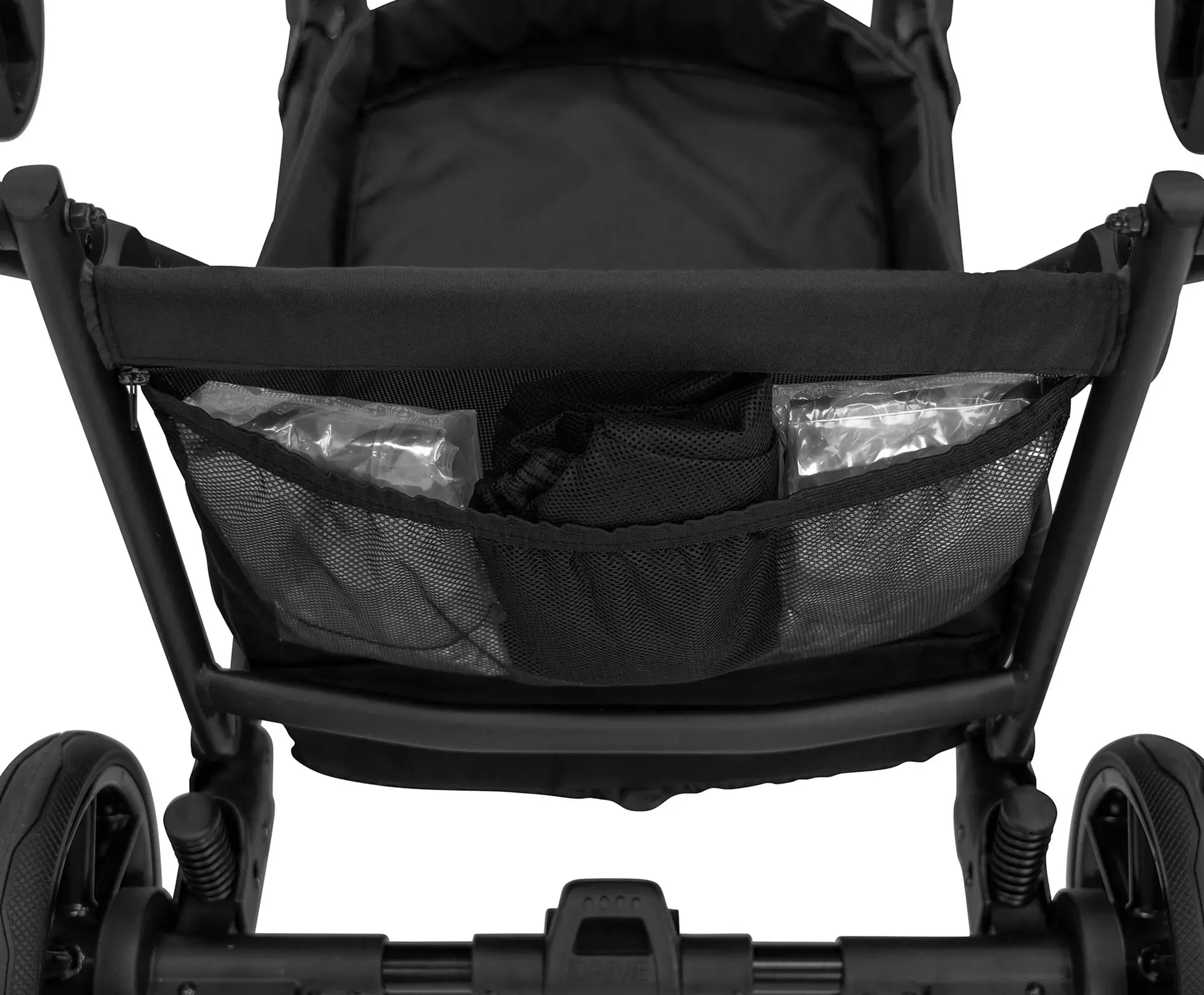 Коляска для двойни Kunert Brav Duo (Black) - 7