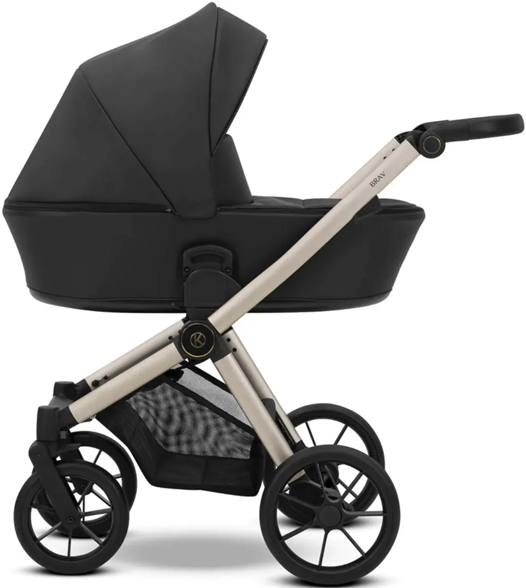Carucior modular 2in1 Kunert Brav (Black) - 2