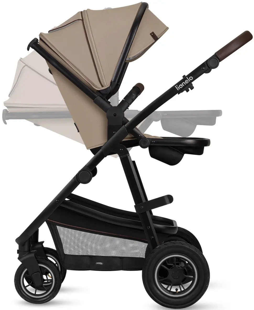 Carucior modular 2in1 Lionelo Amber (Beige Sand)
