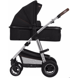 Коляска модульная 2в1 Lionelo Amber (Black/Silver)