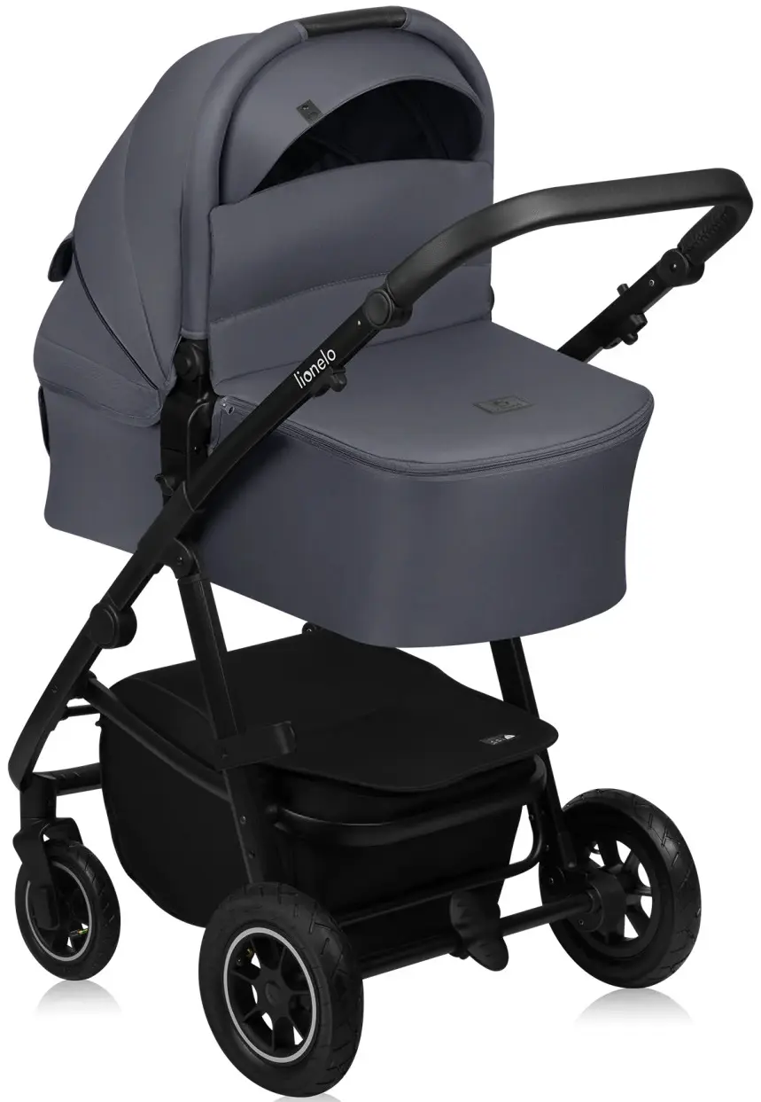 Коляска модульная 2в1 Lionelo Amber Plus (Grey Graphite)