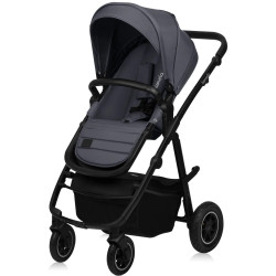 Коляска модульная 2в1 Lionelo Amber Plus (Grey Graphite) Thumb