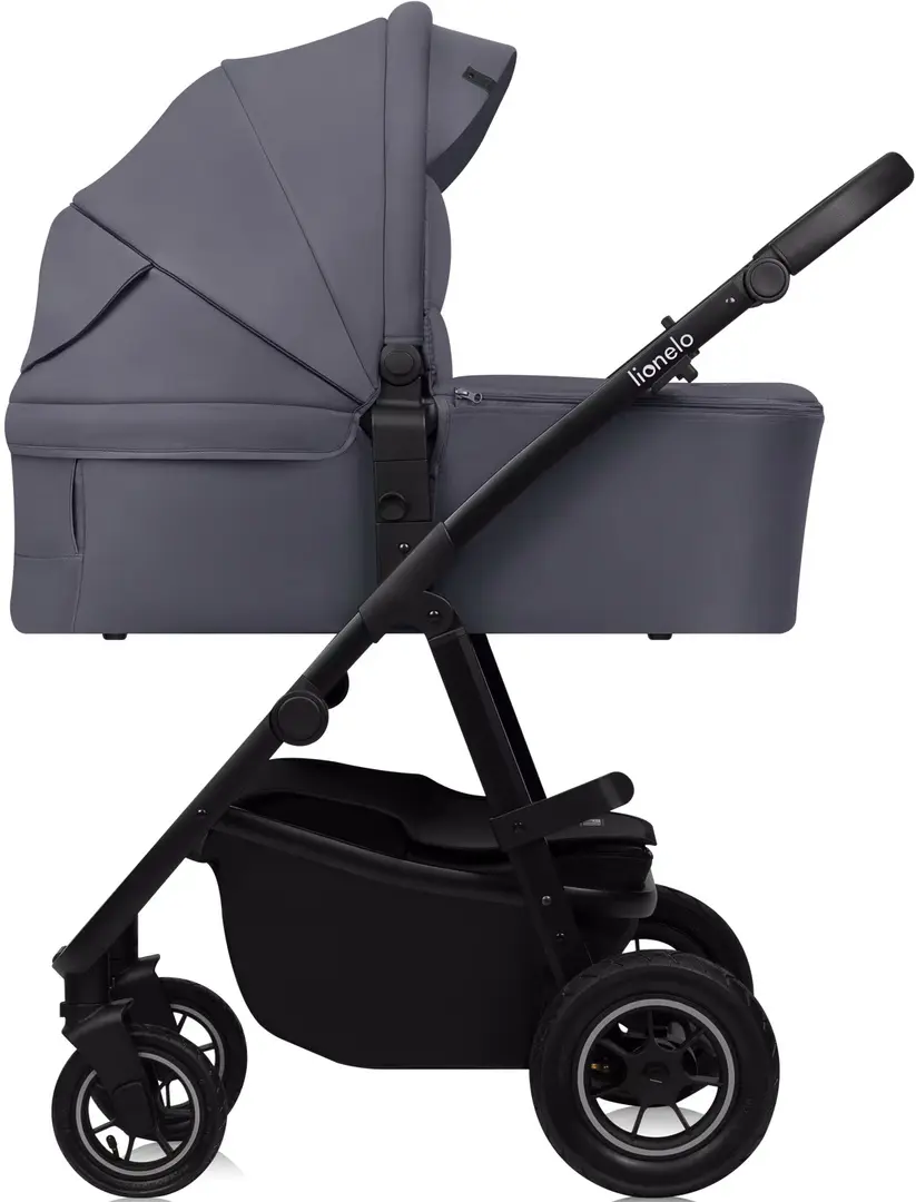 Коляска модульная 2в1 Lionelo Amber Plus (Grey Graphite)