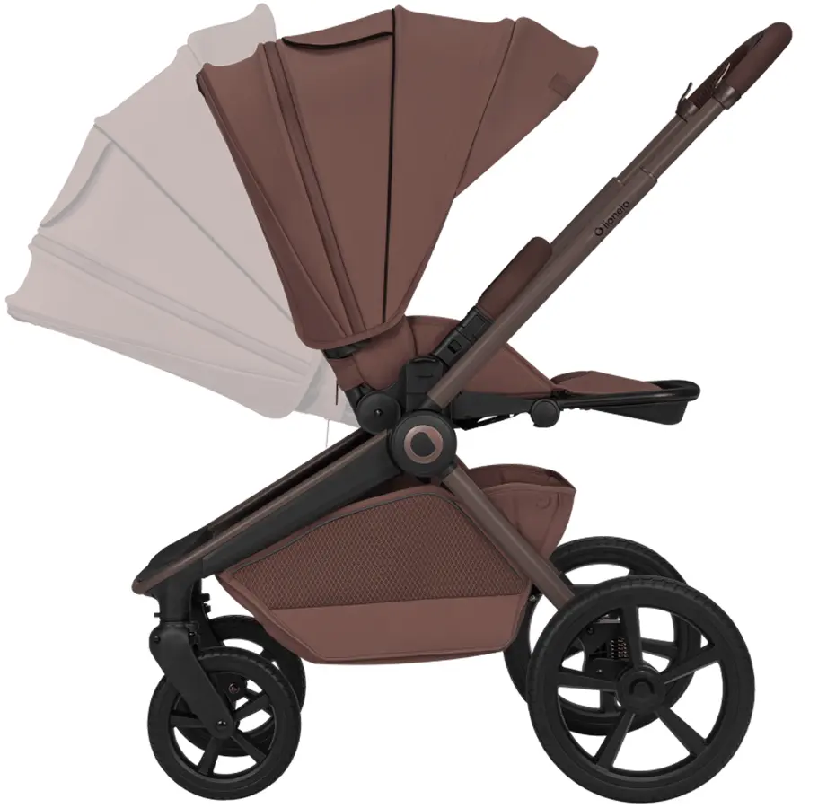 Carucior modular 2in1 Lionelo Freya (Brown Chocolate) - 2